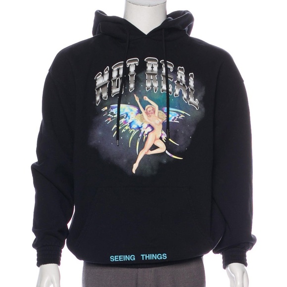 Authentic Off-White “Not Real” Hoodie - Picture 8 of 8